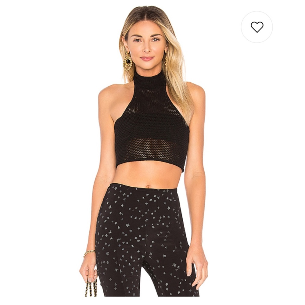 Indah Dylan Knit Crop Top